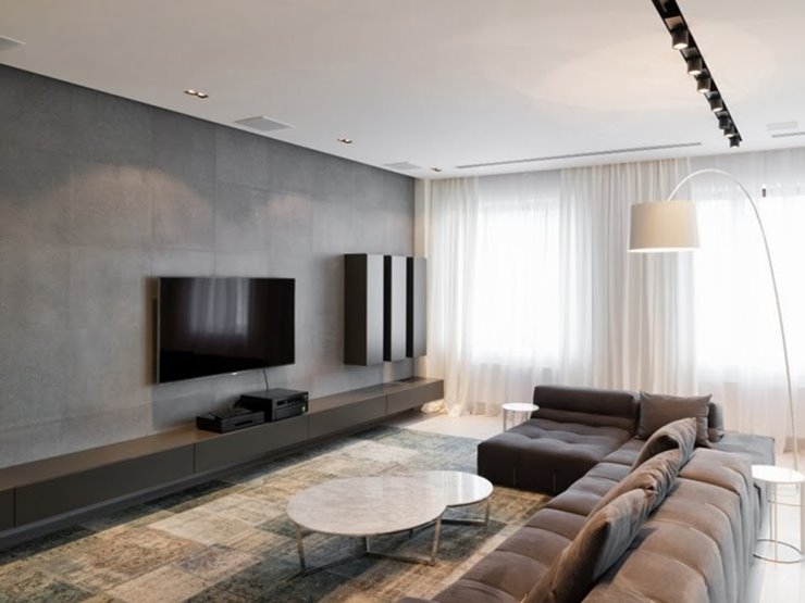 Minimalist Living Room Sofa Color Combination - 2020 Ide