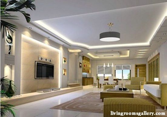 25 Pop False Ceiling Designs with LED Ceiling Lighting Ideas .