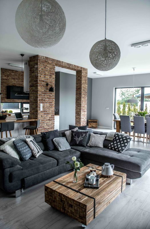 Shades Of Gray-The Nordic Feeling | Modern home interior design .
