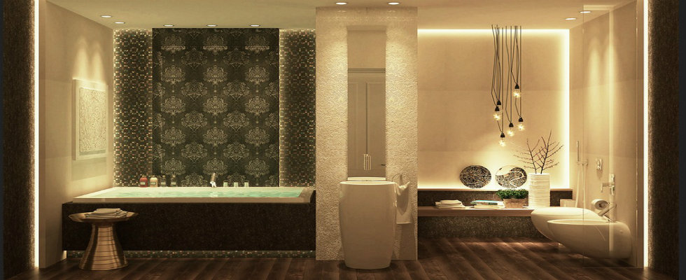 Luxury Bathrooms with Graceful Details by Ahmed Ma