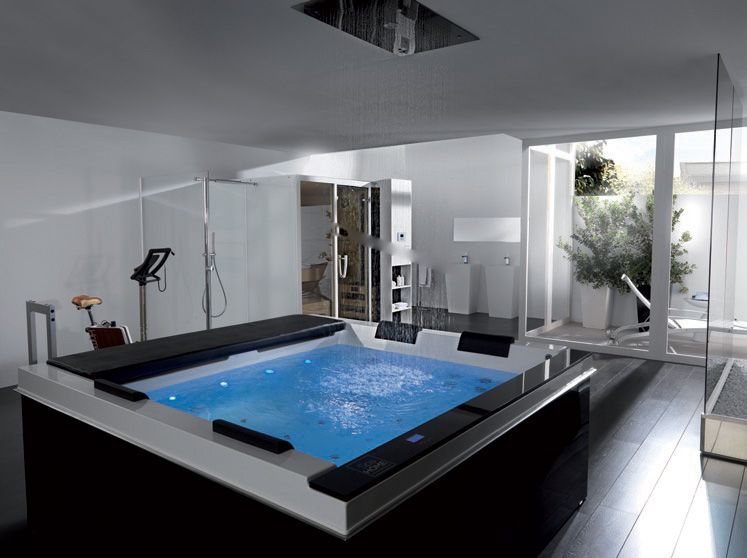 High-Tech Luxury Spa Tubs - Pacific from Systempool | Luxury .