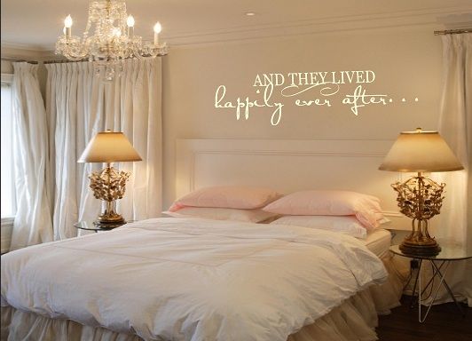 Wall Sayings for Bedroom Smart Wall Decor Ideas | Luxurious .