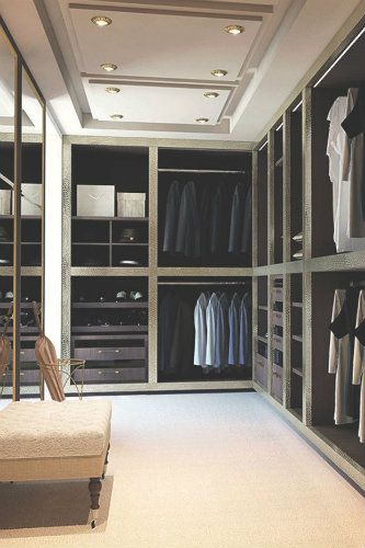 Elegant walk-in closet design | Bedroom decor ideas | Bedroom .