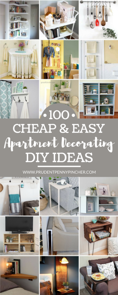 100 Cheap and Easy DIY Apartment Decorating Ideas | Diy apartment .