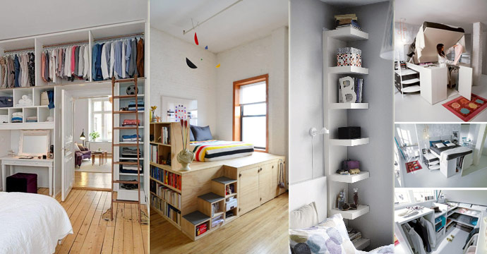 31 Small Space Ideas to Maximize Your Tiny Bedroom .