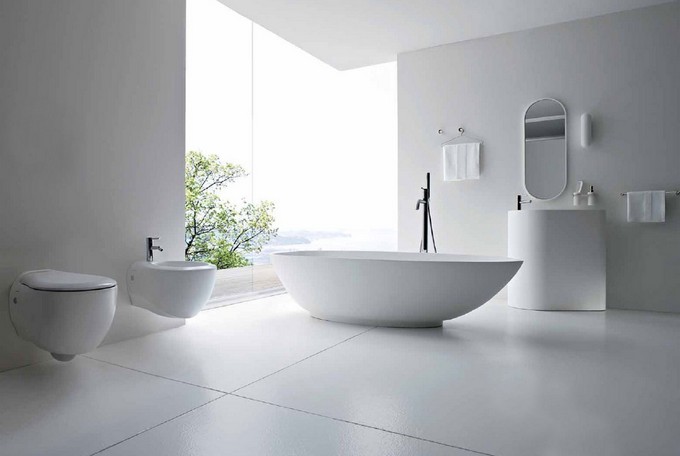 25 Minimalist Bathroom Design Ide