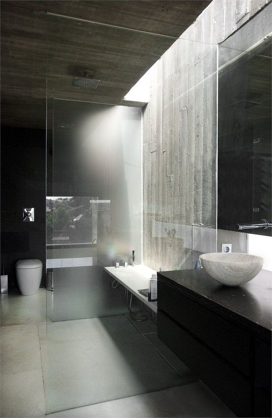 Beautiful Contemporary Bathroom Design | Wood Plank Formed .