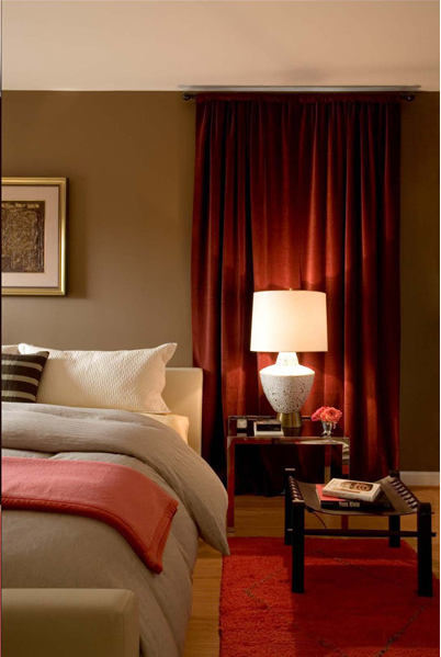 coral+and+brown+bedroom | ... bedroom is a beautiful combination .