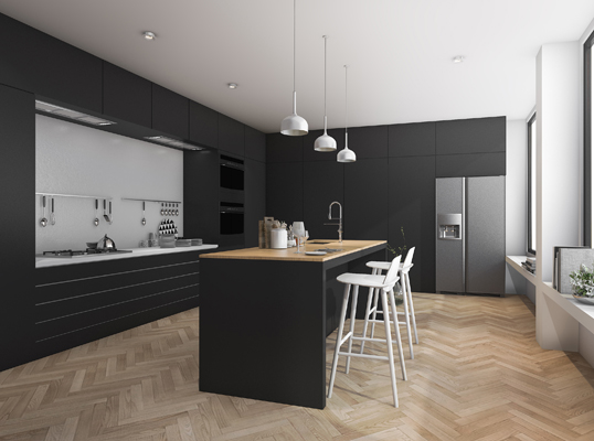 8 space-enhancing minimalist kitchen design ti