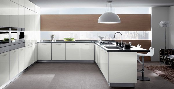 15 Simple and Minimalist Kitchen Space Designs | Home Design Lov