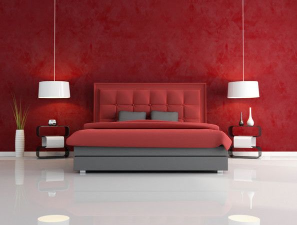 Cool Bedroom Ideas | Red bedroom design, Bedroom wallpaper red .