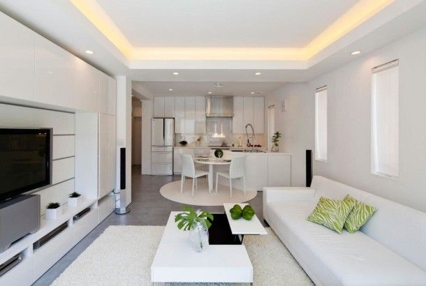 Luxury Minimalist Small Apartment Kitchen Design Ideas With Round .