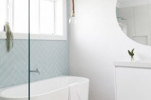 Vintage blue bathroom. Complete your bathroom with the VIGO Zenith .