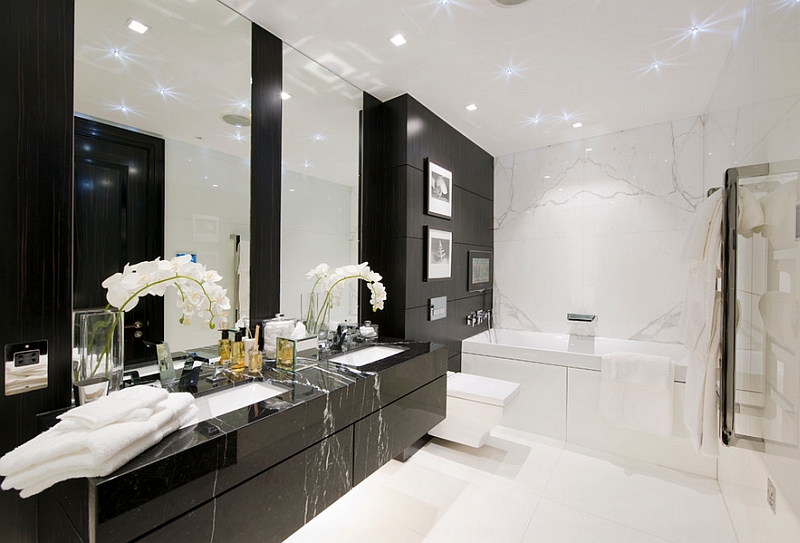 Black And White Bathrooms: Design Ideas, Decor And Accessori