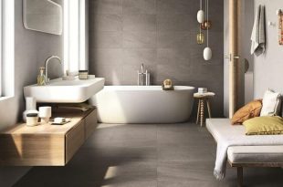 Beautiful Modern Bathroom Designs With With Soft and Neutral Color .
