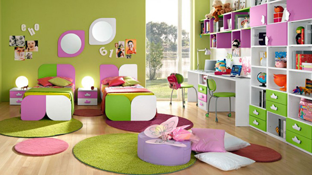 20 Multi-color Creative Bedroom Designs | Home Design Lov