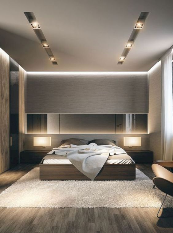 Creative Ceiling Designs For Your Master Bedroom | Modern bedroom .