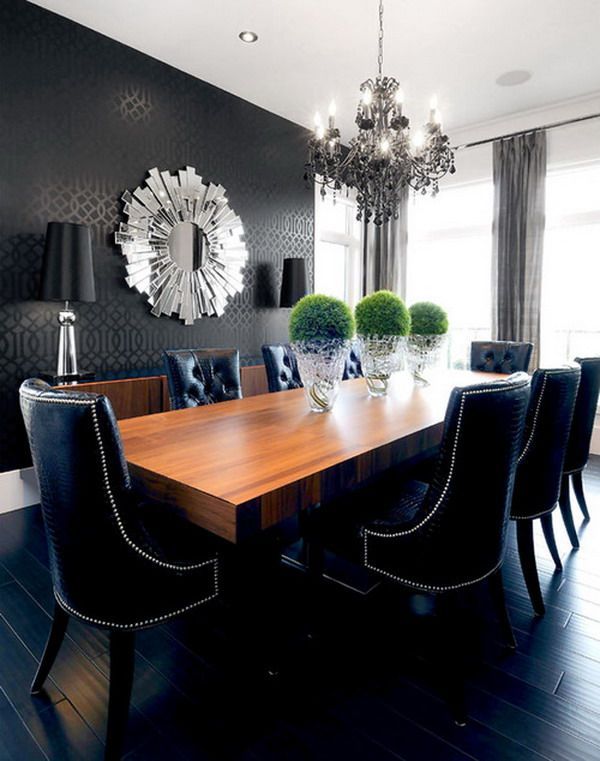 25 Beautiful Contemporary Dining Room Designs | Tufted dining .