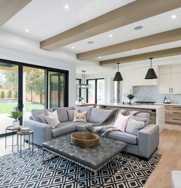 Top 50 Best Modern Living Room Ideas - Contemporary Desig