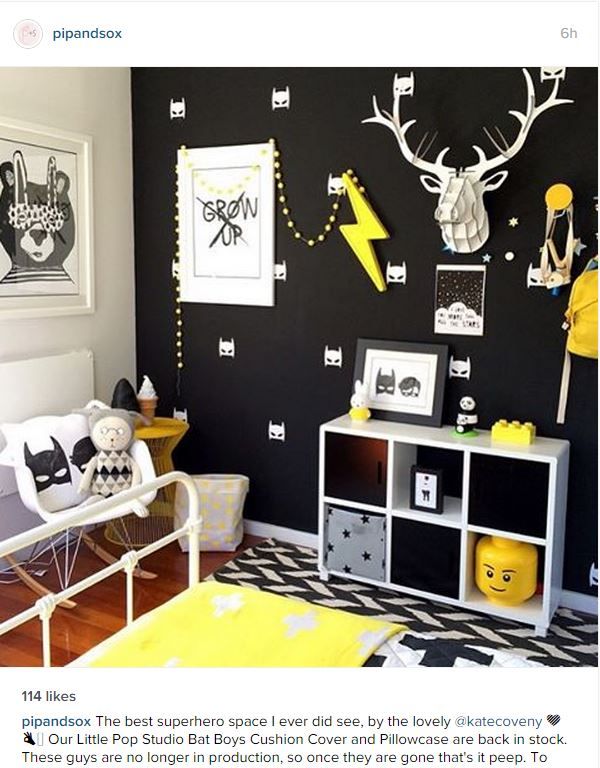 Get inspired to create a trendy bedroom for little boys with these .