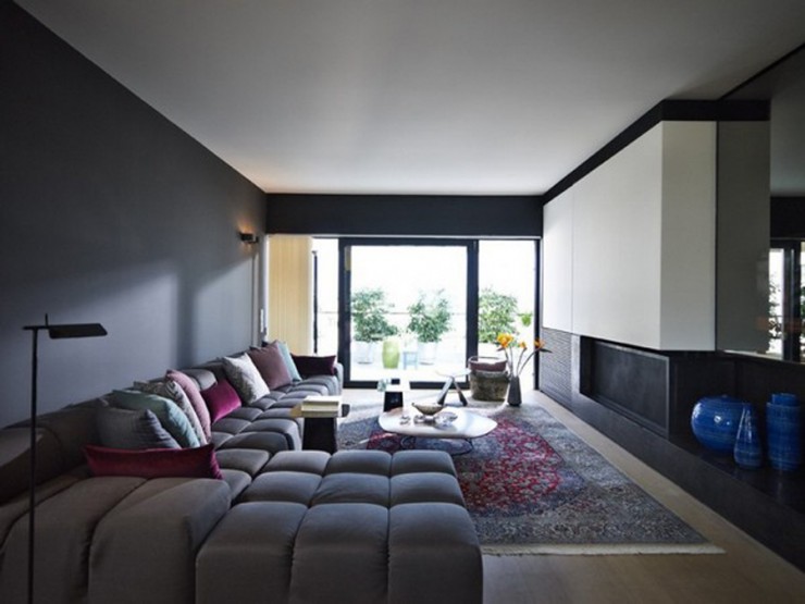 69 Fabulous Gray Living Room Ideas & Walls | Accent Colors | Decohol