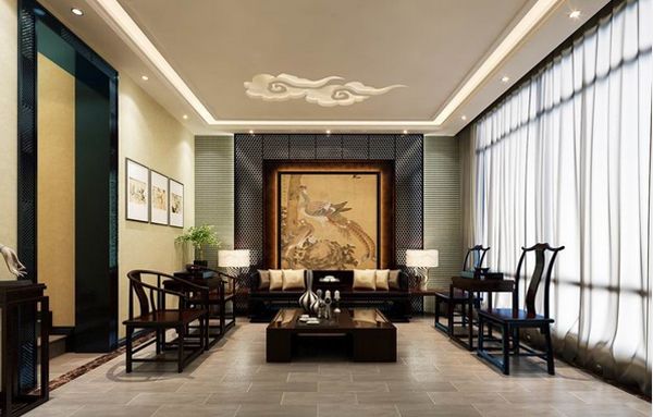 20 Chinese Home Decoration in the Living Room | Asian living rooms .