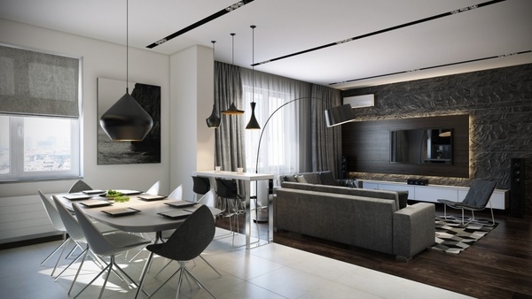 Modern kitchen diner ideas – open plan space interior designs .