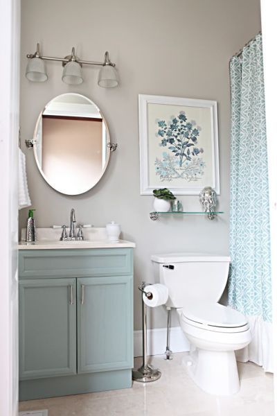 13 Pretty Small-Bathroom Decorating Ideas You'll Want to Copy .
