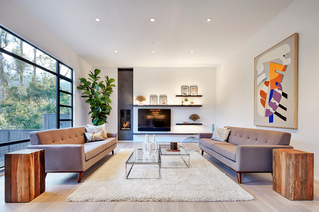 Modern Nature - Contemporary - Living Room - San Francisco - by .