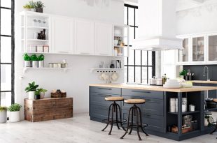 Nordic-style kitchen, greater sense of order and cleanline