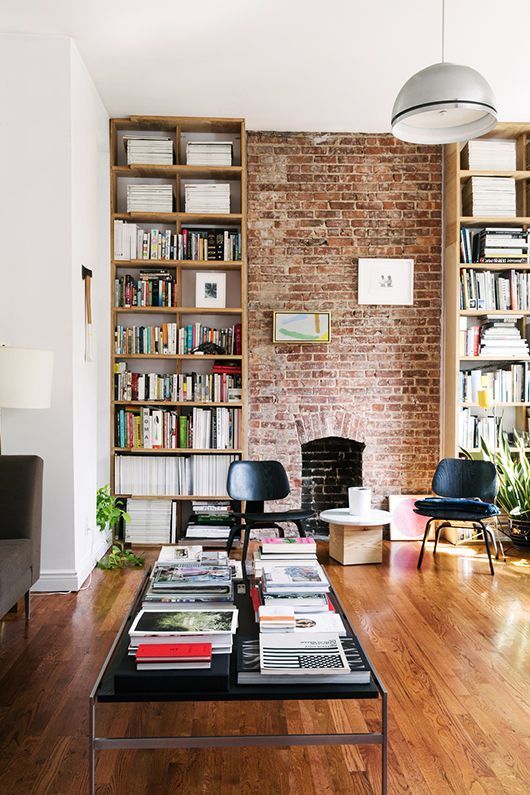 54 Eye-Catching Rooms With Exposed Brick Walls | Home, Home decor .
