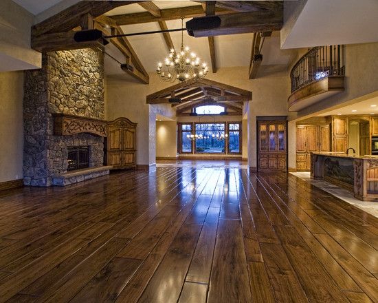 Love everything about this open floor plan. Love ceiling and floor .