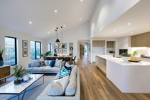 Living Room Designs That Work | Open plan kitchen living room .