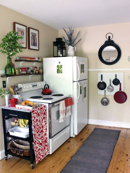 19 Amazing Kitchen Decorating Ideas | Small apartment kitchen .