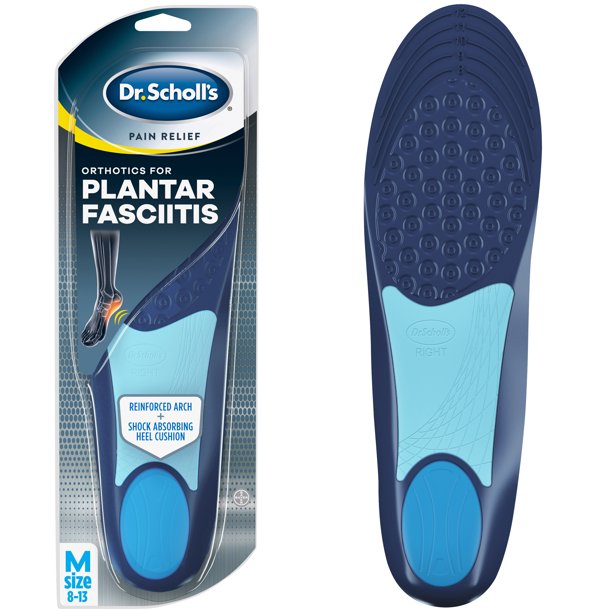 Dr. Scholl's Pain Relief Orthotics for Plantar Fasciitis for Men .