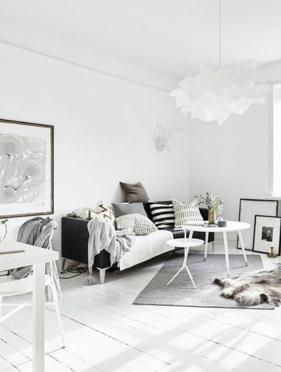 Stylish studio apartment | Small room design, Small living rooms .