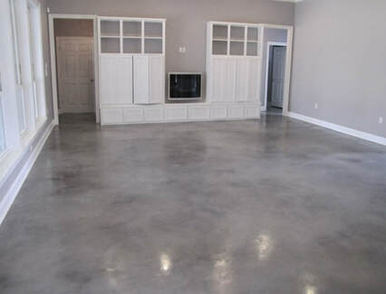 Tampa Concrete Floor Polishing - Metallic Epoxy Flooring 813-805-88