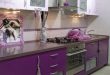 Purple Kitchen Cabinets, Modern Kitchen Color Schemes | Purple .