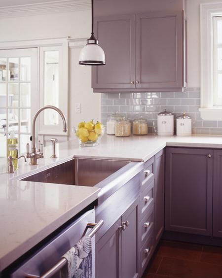 Purple Kitchen Ideas for Unique and Modern Look | Home decor .
