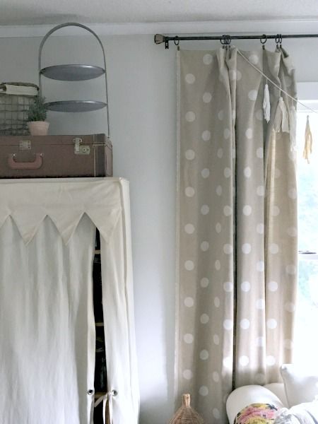 DIY Quick & Easy Floor Length Curtains | Home decor, Handmade home .