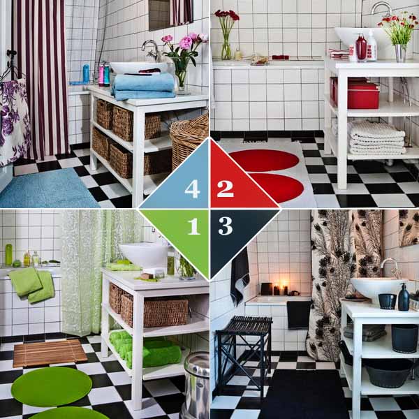 4 Small Bathroom Decorating Ideas and Color Schemes, Quick Room .