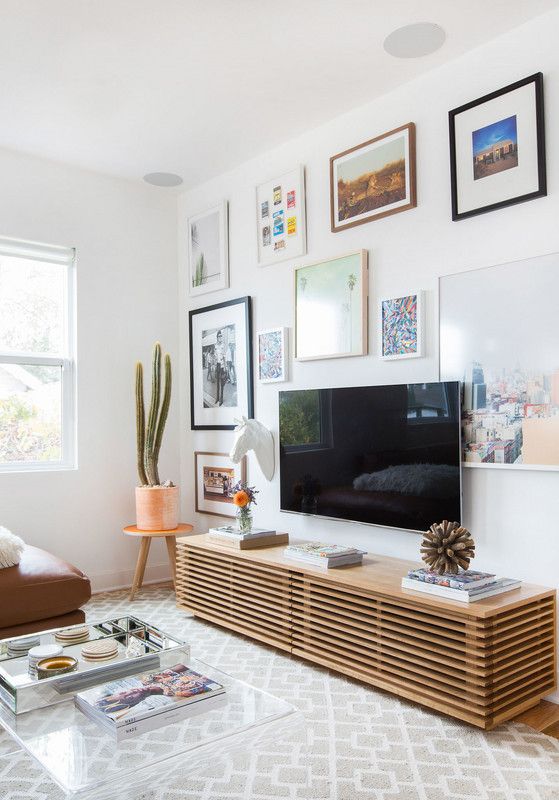 The Best Gallery Wall Ideas Right Now | Home living room, Living .