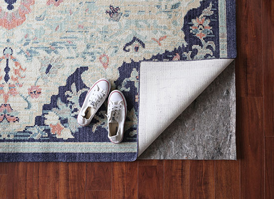 How to Choose the Right Rug Pad For Your Space | At Home In Lo