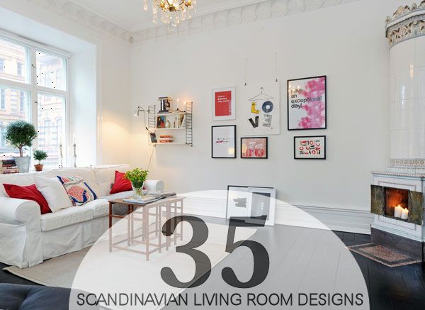 35 Light And Stylish Scandinavian Living Room Desig
