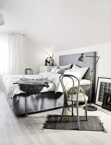 74 Cozy And Comfy Scandinavian Bedroom Desig