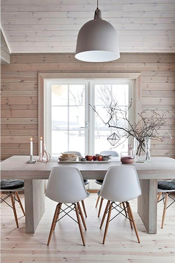 77 Gorgeous Examples of Scandinavian Interior Design | Dining room .