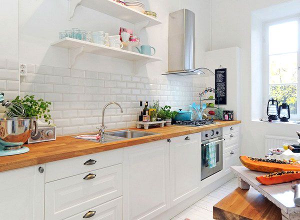 23 Beautiful White Scandinavian Kitchen Designs | Scandinavian .