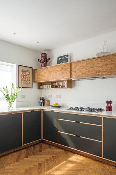 Mix It Up | Plywood kitchen, Home kitchens, Home decor kitch