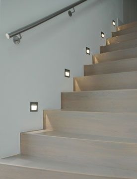 Basement Stair Lighting Ideas | Staircase wall lighting, Staircase .