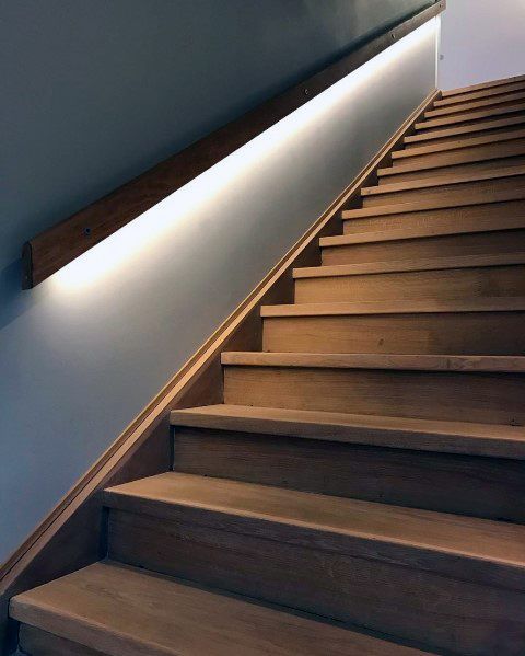 Top 60 Best Staircase Lighting Ideas - Illuminated Steps .